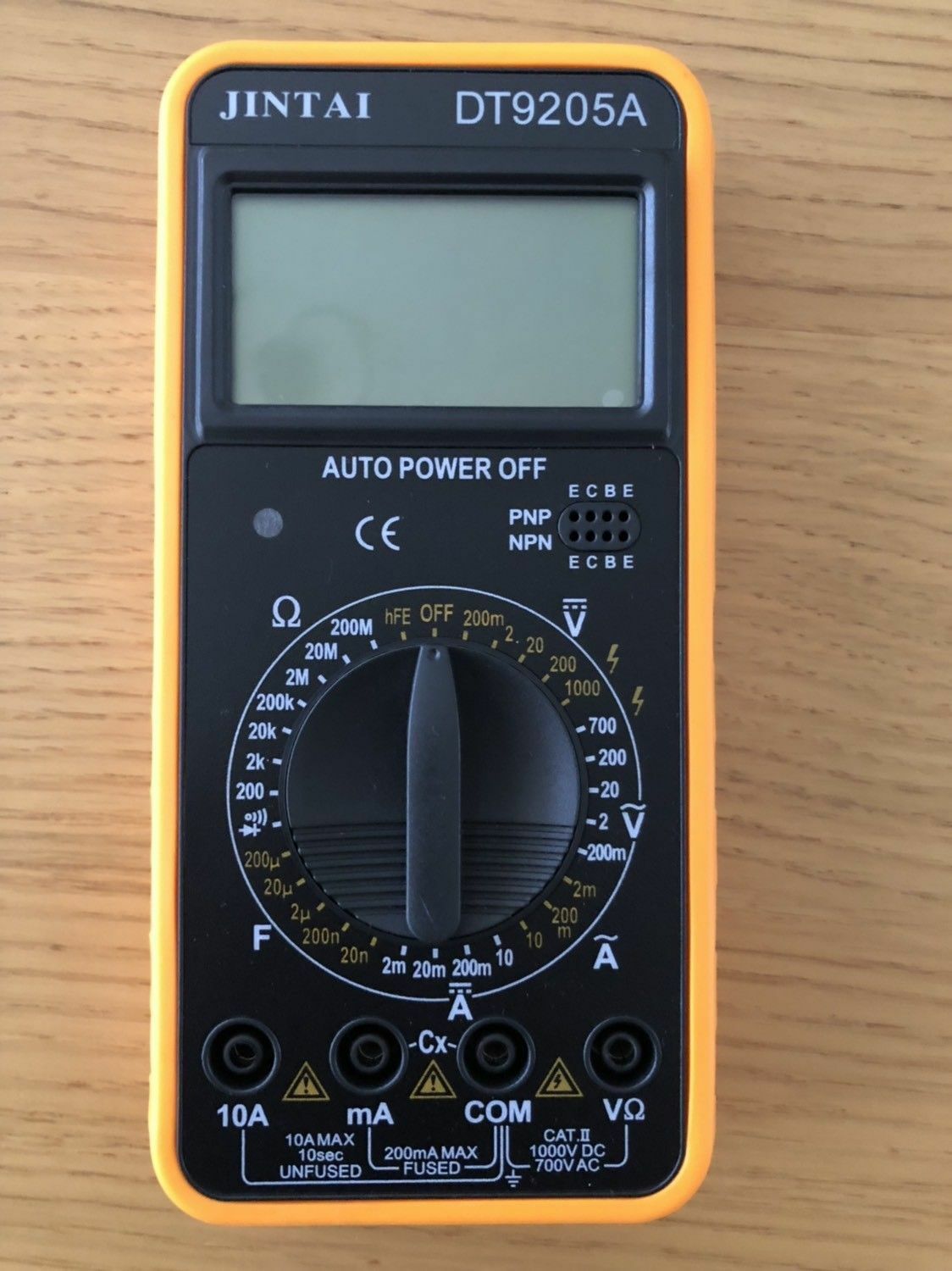 DT9205A Multifunction AC DC Voltmeter Ohmmeter Ammeter Multimeter Digital Meter