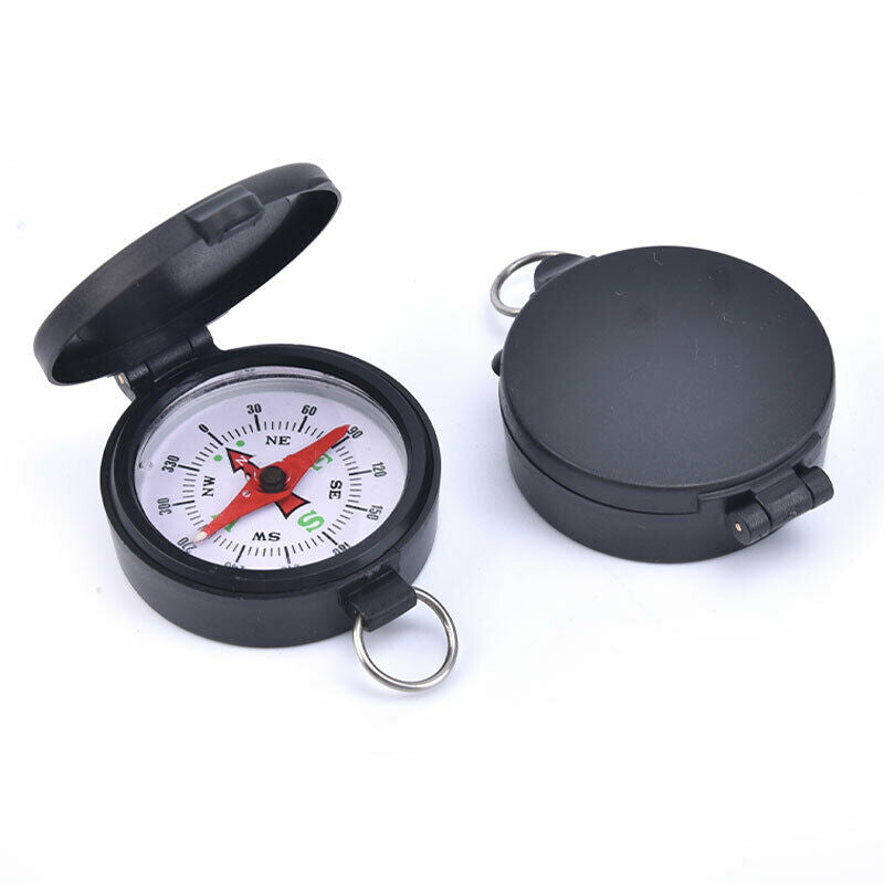 2Pcs Compass Military Camping Hiking Survival Marching Pointing Guider Co.l8