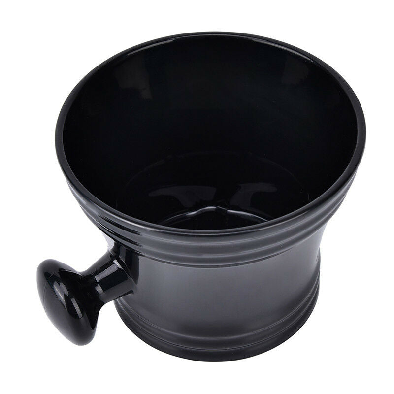 Man's Shaving Bowl With Handle Soap Bowl Cup Shave Brush Plastic Cleaning Cup XC