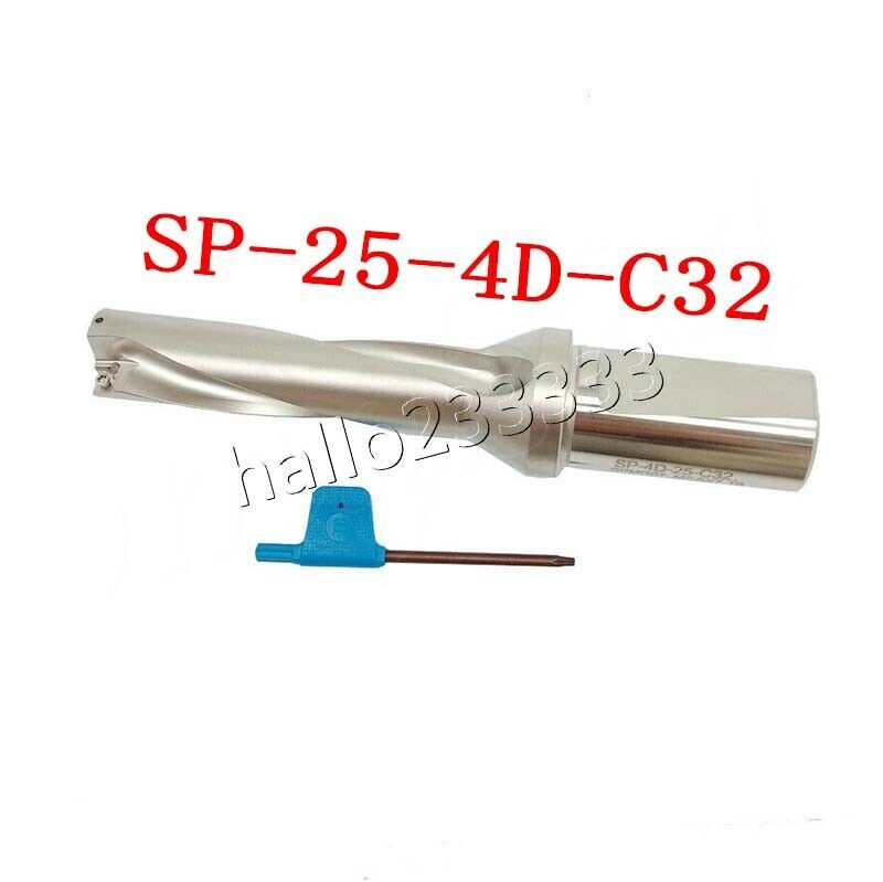 SP-25-C32-4D U drill indexable drill 25mm C32-4D FOR SPMG07 U drill inserts
