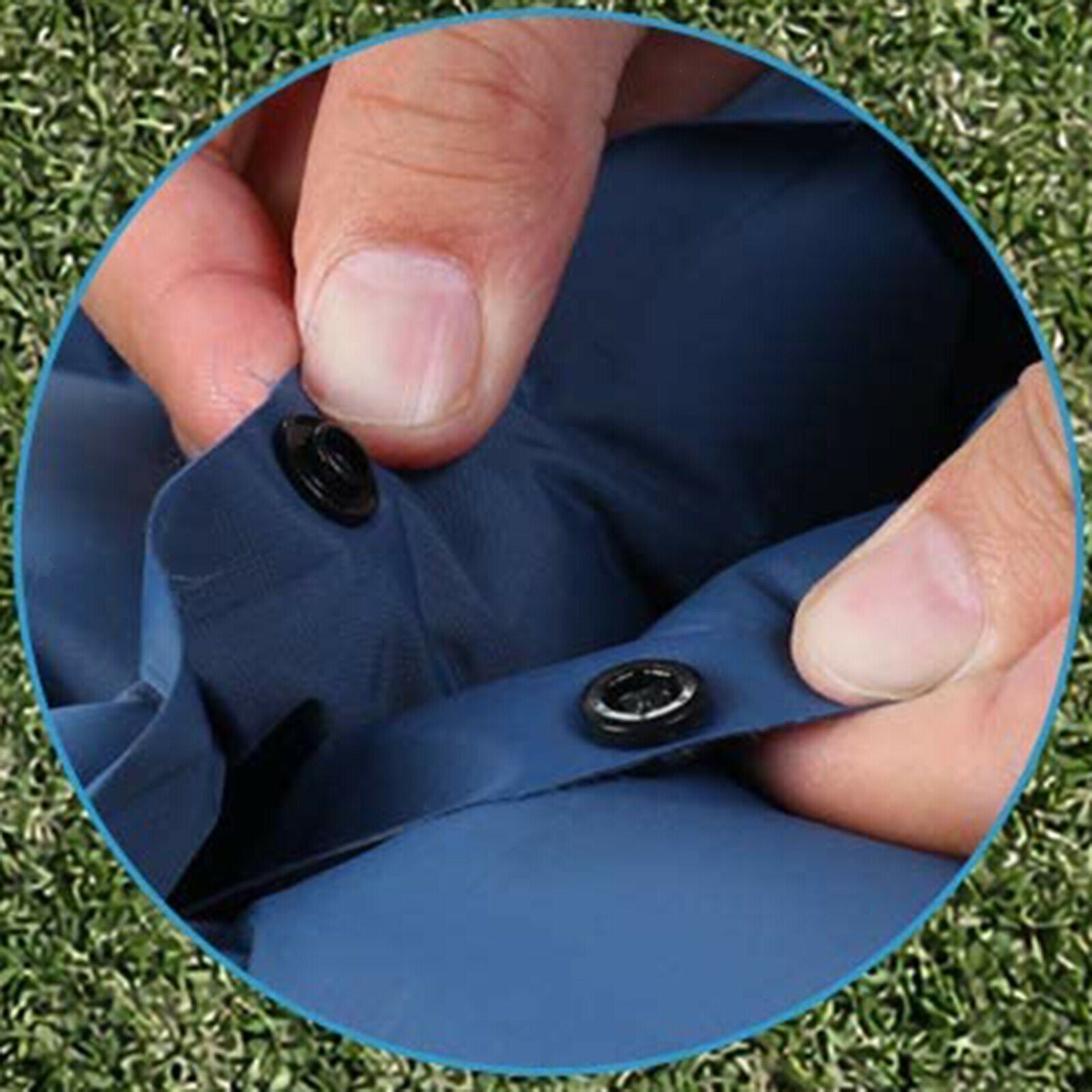 Self Inflating Camping Pad Foldable Inflatable Sleeping Mat Backpacking Trip