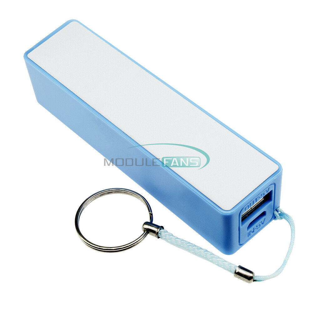 Green USB Power Bank Case Kit 18650 Battery Charger DIY Box Boost Module