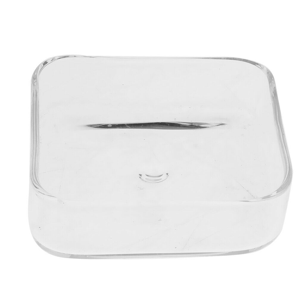 Pack of 2 High Quality Transparent Shrimp Feeding Food Tray Feeder For Aquarium