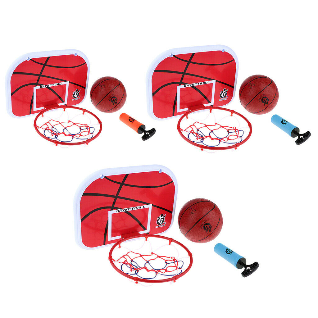Child's Play Indoor Hanging Basketball Set, Mini Basketball Board Game Toys,