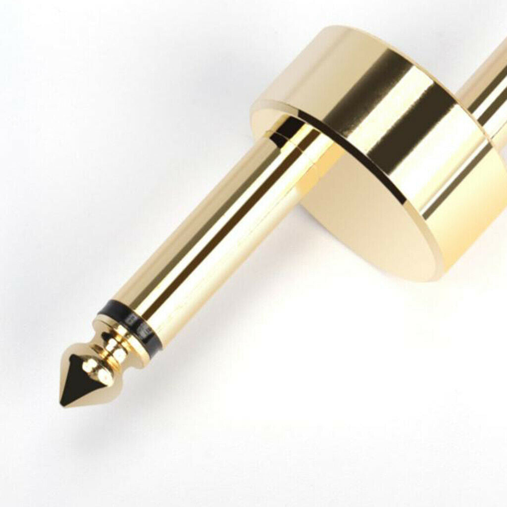 3 Pack 6.35mm Guitar Effect Pedal Coupler 1/4" inch Z Type Plug Adapter