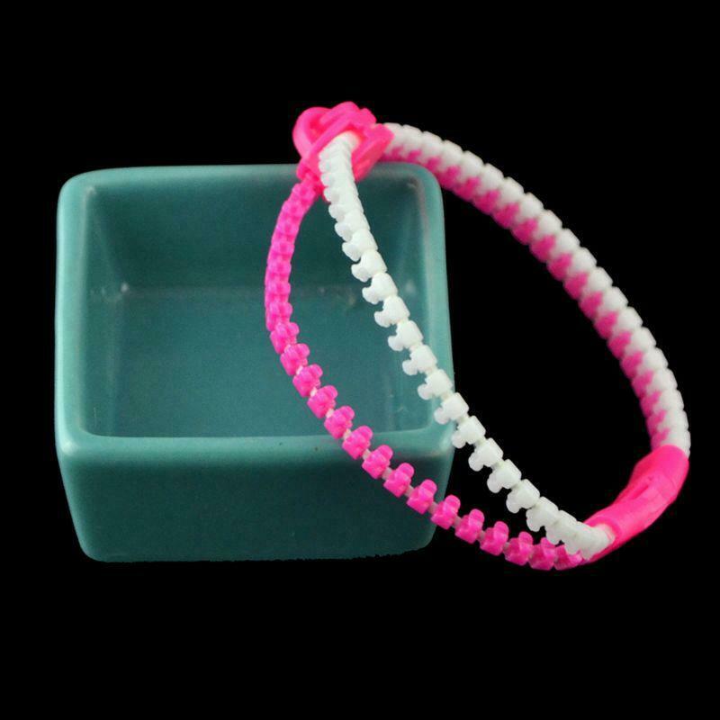 Mixed Color Kids Friendship Fidget Zipper Bracelets Sensory Toys Fashion Jewelry