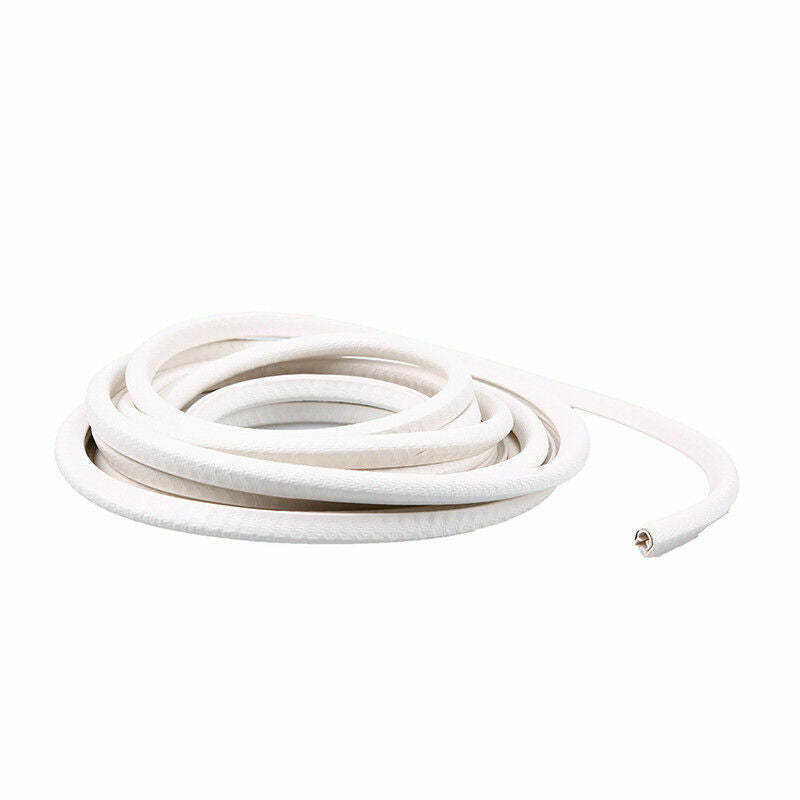 White 4.5M Rubber Trim Seal Car Door Edge Protector Weather Seal Strip Universal