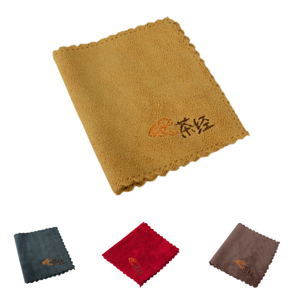 Absorbent Cotton Dish Cloth Cleaning Drying Tea Towel Drainer Kitchen Towel