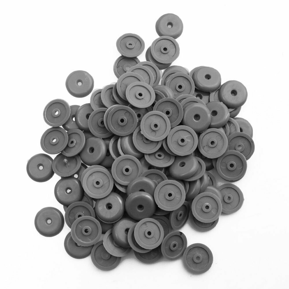 20 pairs Snap-on Seat Belt Buckle Button Holder stopper Pin grey / multipurpose