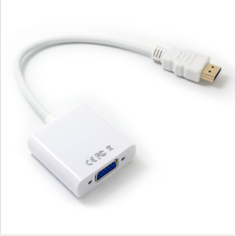 HDMI Male to VGA Female Video Cable Converter Adapter For PC DVD HDTV Monitor