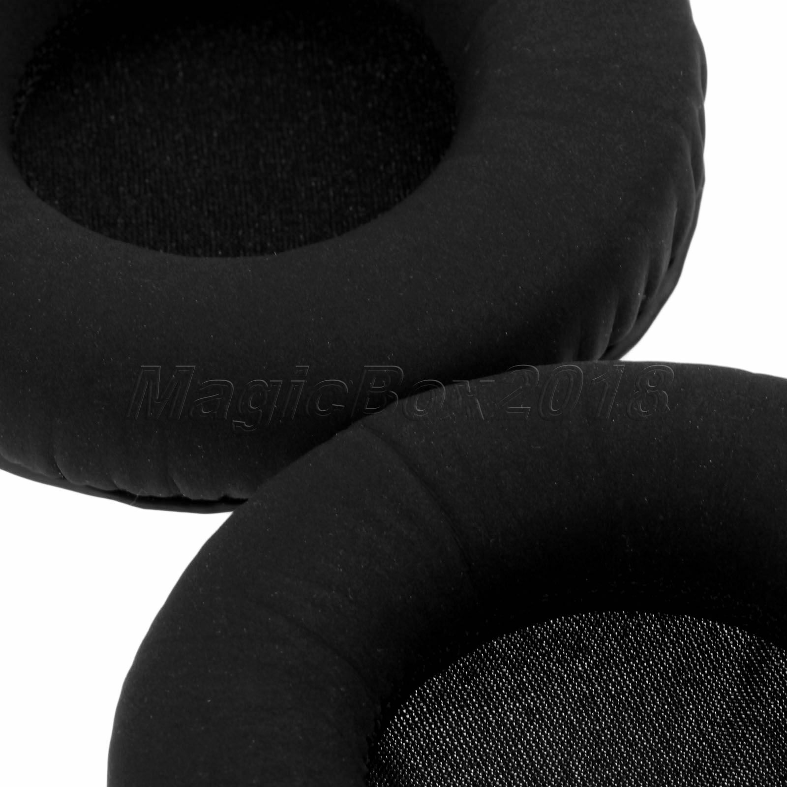 Black Foam Ear Pad Cushion Earpads 9X4.5X2 For Sennheiser Urbanite XL Headphones