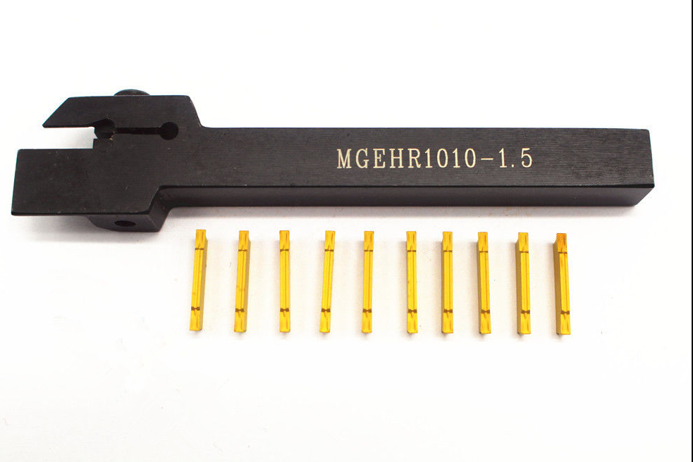 MGEHR1010-1.5 10 x100mm Grooving Tool Holder for MGMN150 1.5mm wide CNC inserts
