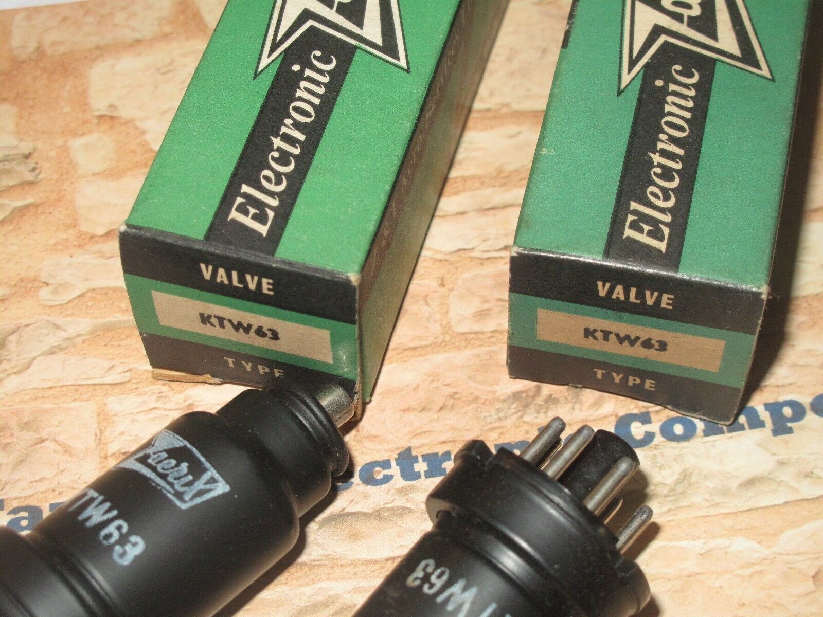 1PCS - ZAEUX KTW63 Vacuum tube NIB NOS