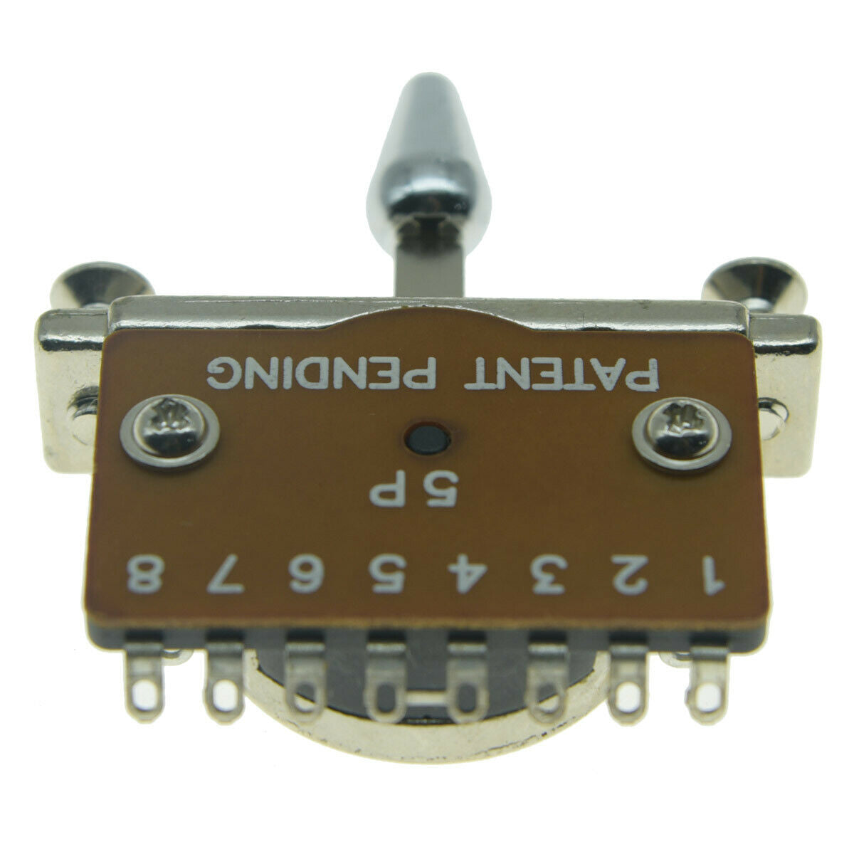 Heavy Duty 5 Way Guitar Pickup Lever Switch Chrome Tip
