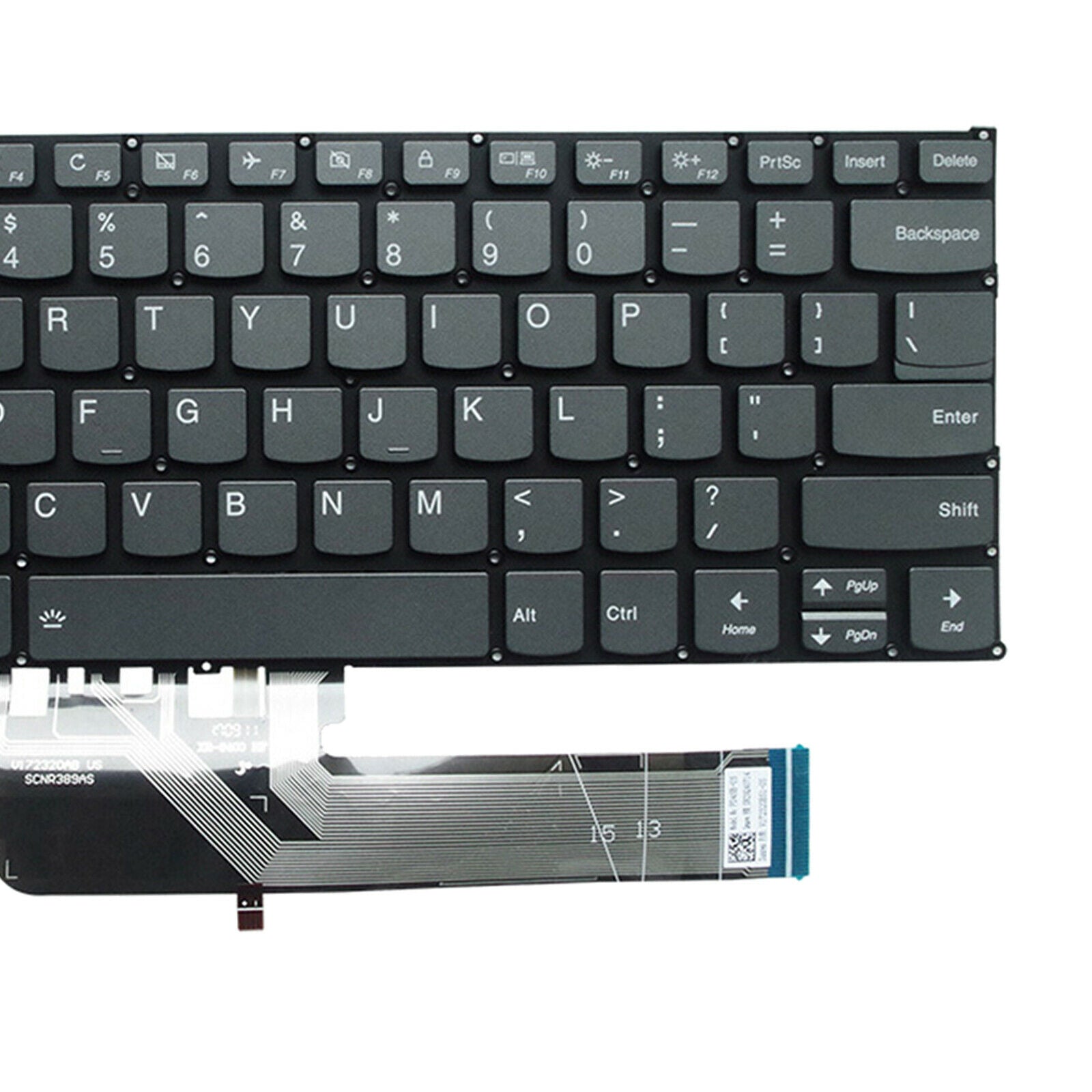 New Keyboard US Layout with Backlight For Lenovo Yoga 530-14 530-14ARR Gray