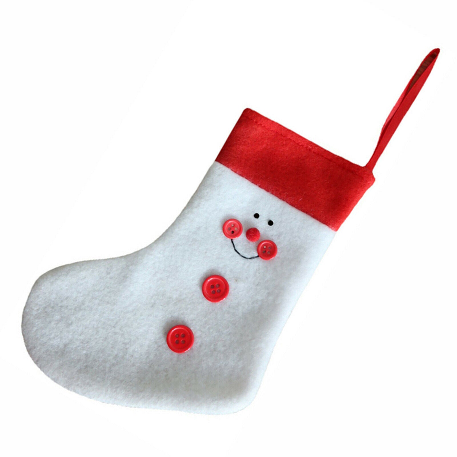 4pcs Christmas Stockings Christmas Tree Hanging Decoration Candy Gift Bag