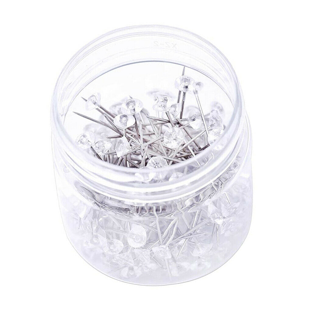 150 pieces rhinestone diamond quilting needle sewing pins sewing needles