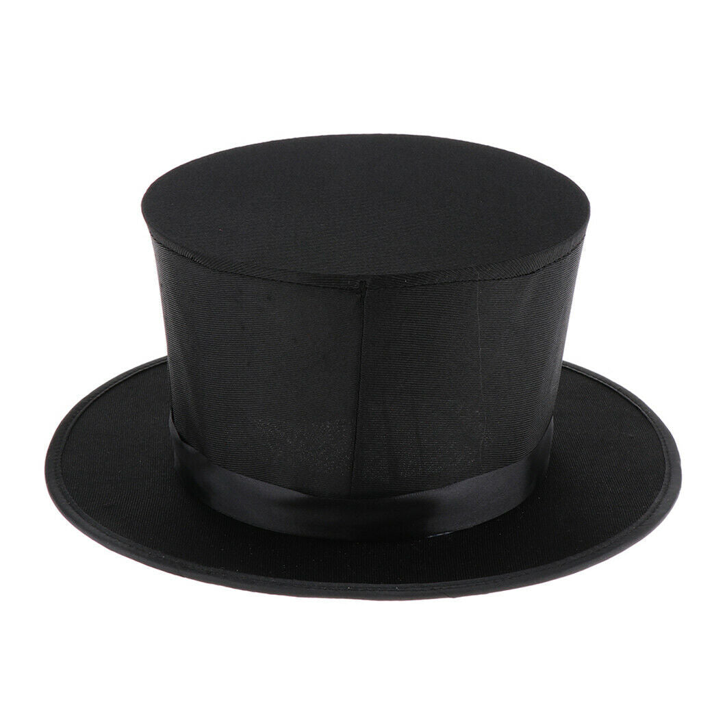 Magic Tricks Collapsible Top Hat Magician Accessories for Kids Teen Boys Adults