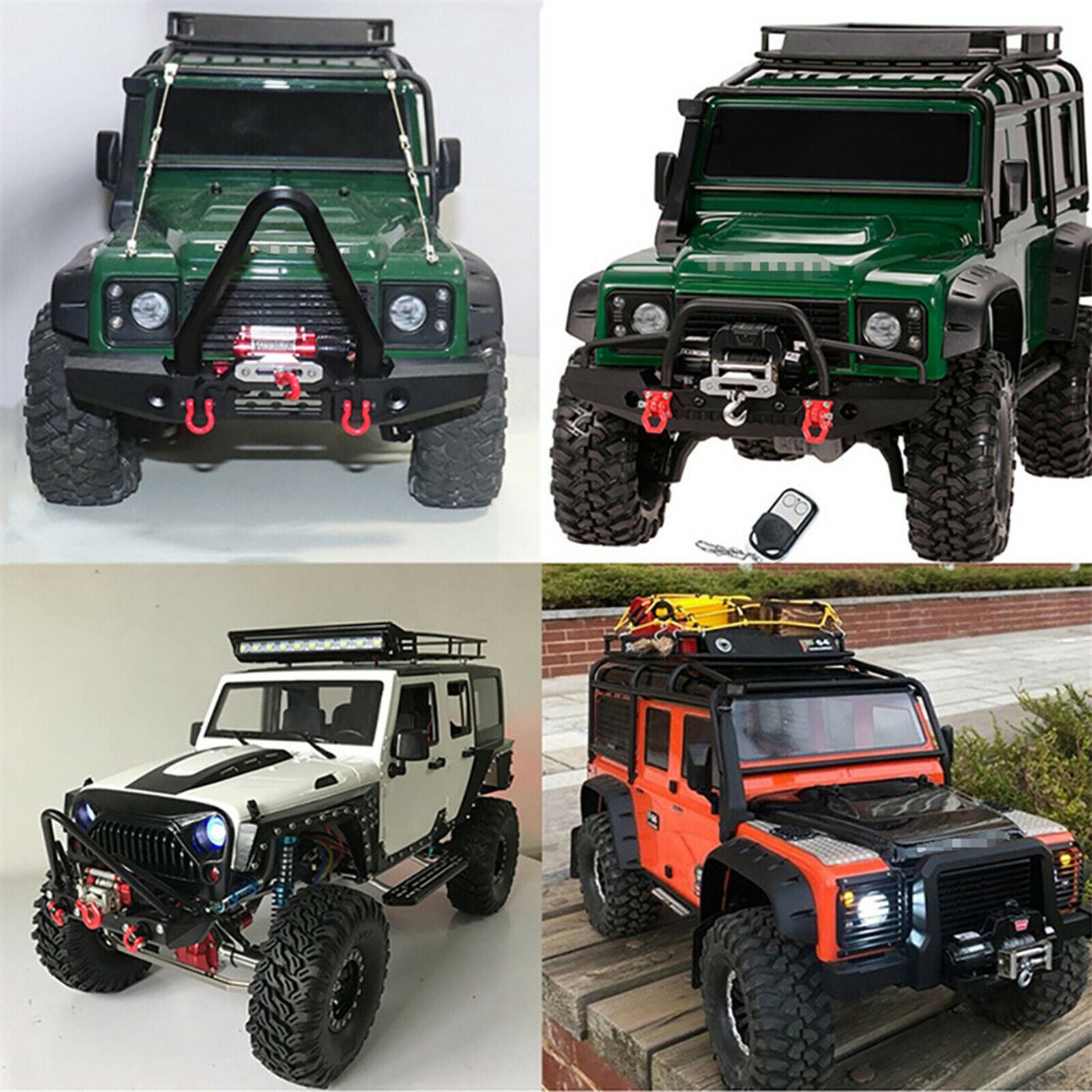 1/10 RC Motor Winch RC Metal Winch Parts for D90 SCX10 TRX4 Replacements