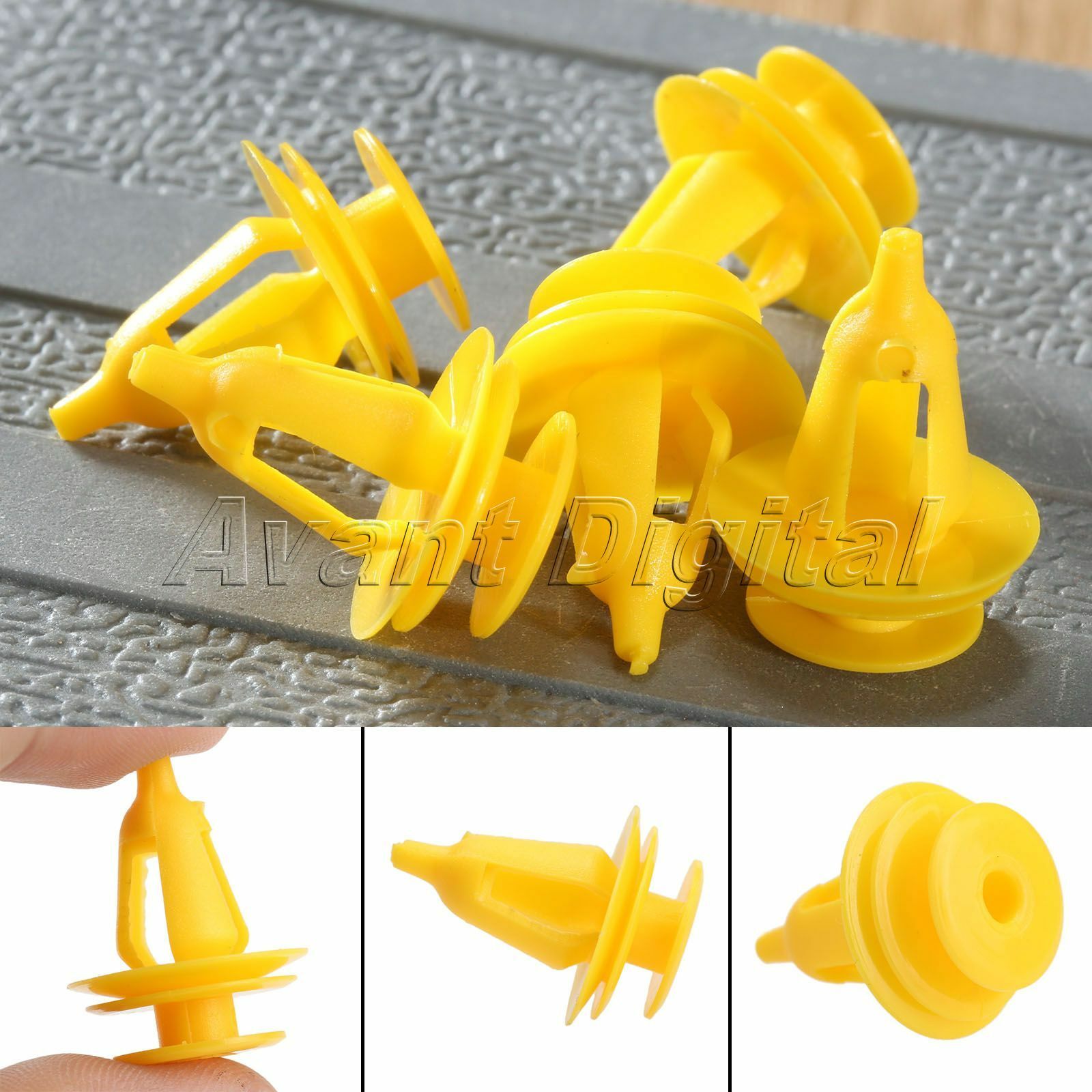 50x Nylon Door Panel Retainers Clips for Jeep Grand Cherokee Trim Panel Retainer