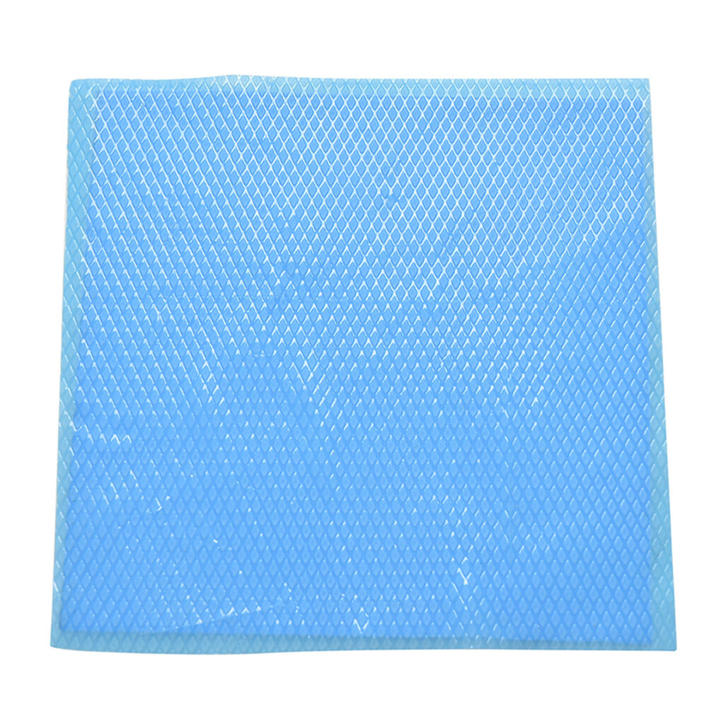 100x100x1mm Blue Heatsink Cooling Thermal Conductive Silicone Pad Uncut Ma.l8