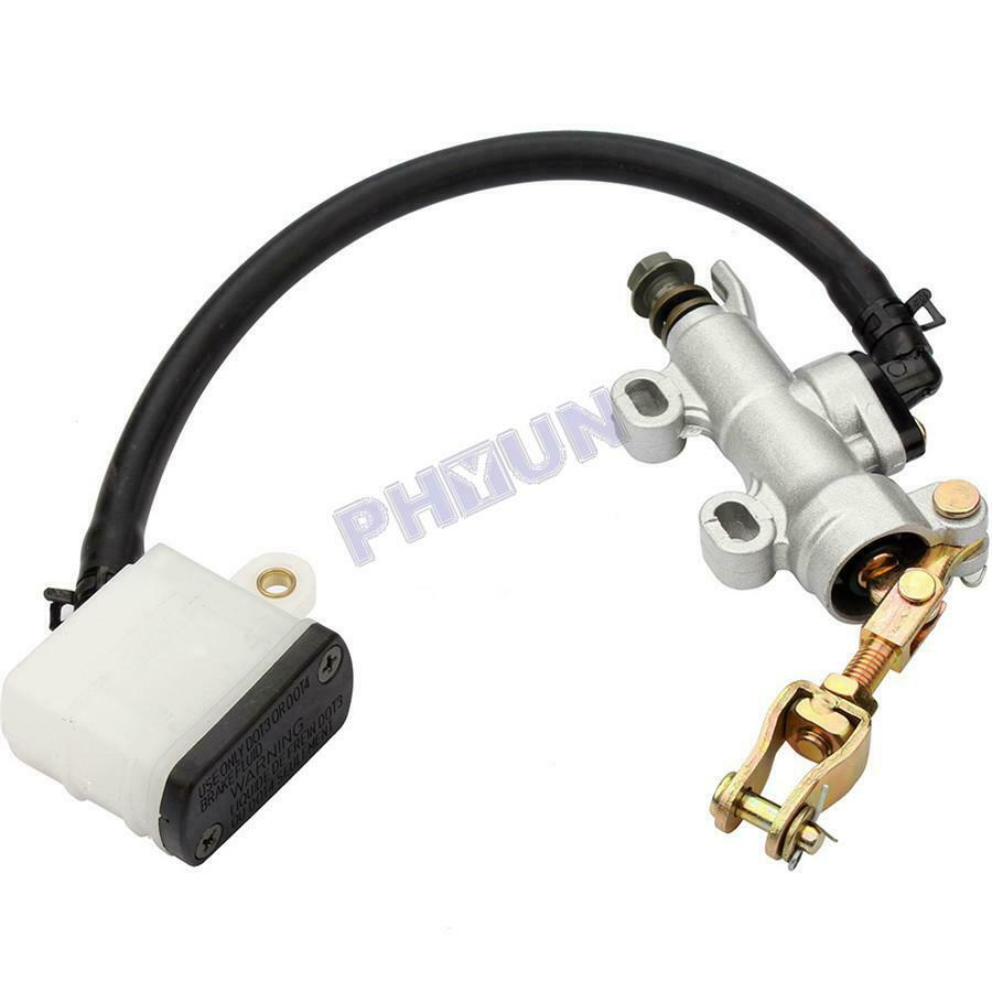 Rear Foot Brake Master Cylinder Large Capacity For 50-250cc ATV Quad Motorcycle