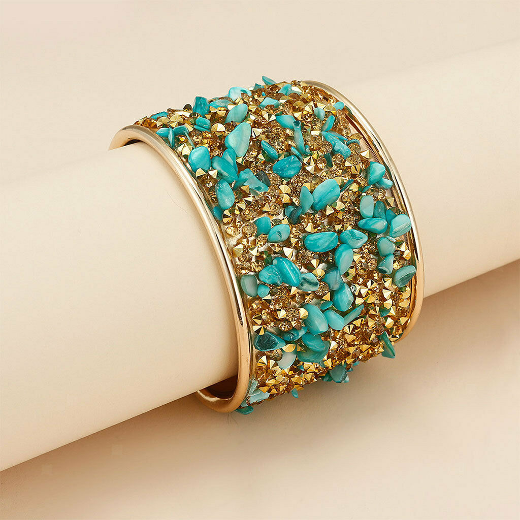 Rhinestone Bracelets Woman Bangle Elegant Charming for Women Gift Party