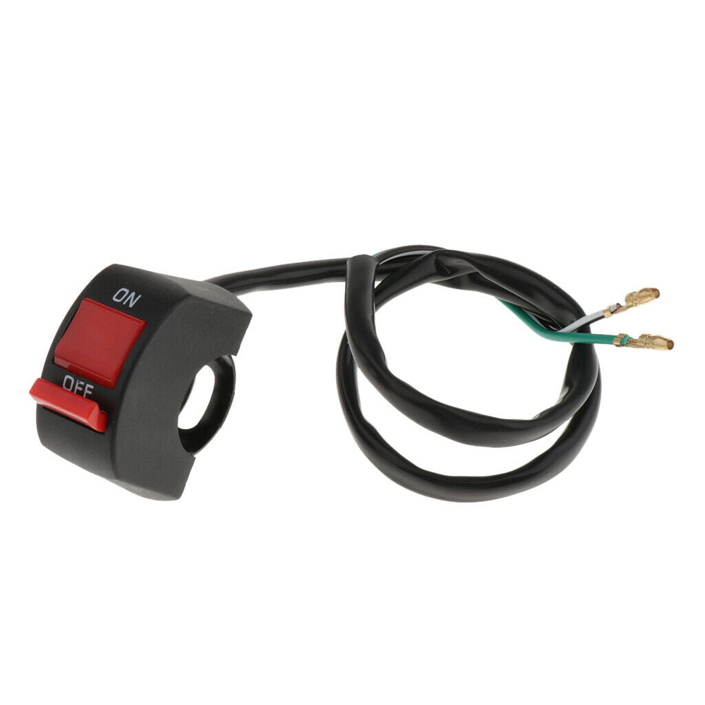 Universal 7/8" Motorcycle Handlebar Headlight Switch Fog Lamp Turn Signal