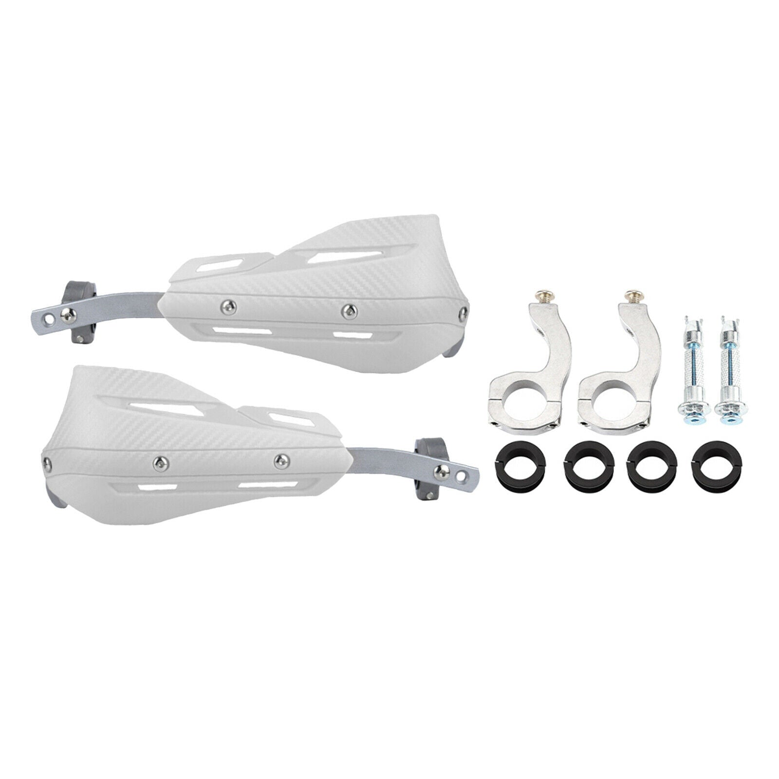 2pcs Motorcycle Hand Guards for   ATV SX SXF XCW XCFW 125 250 300 White