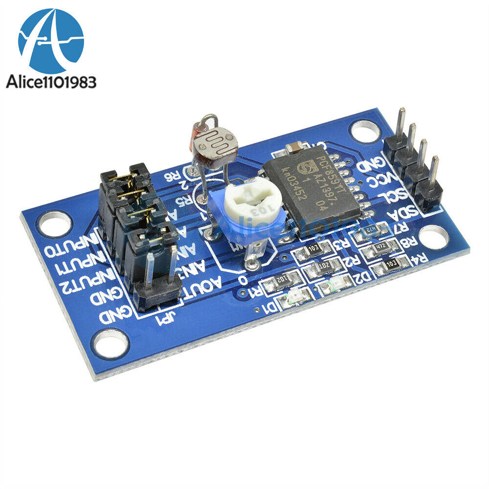 10PCS AD/DA PCF8591 Converter Module for Arduino Raspberry PI