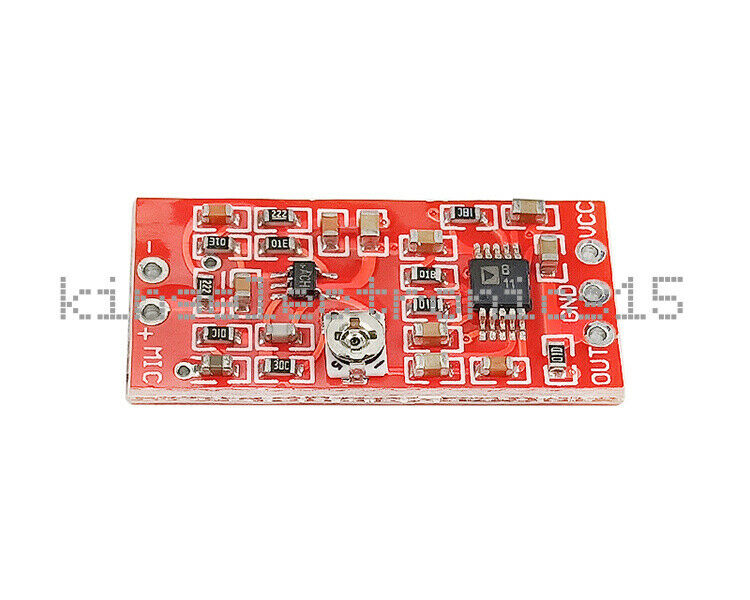 MAX4466 Electret Microphone Preamplifier Module With SSM2167 Voice Compression K