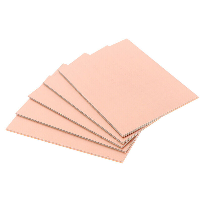 5pcs 7*10CM Single Side Circuit Board Copper Clad Universal PCB Circuit Boar TL