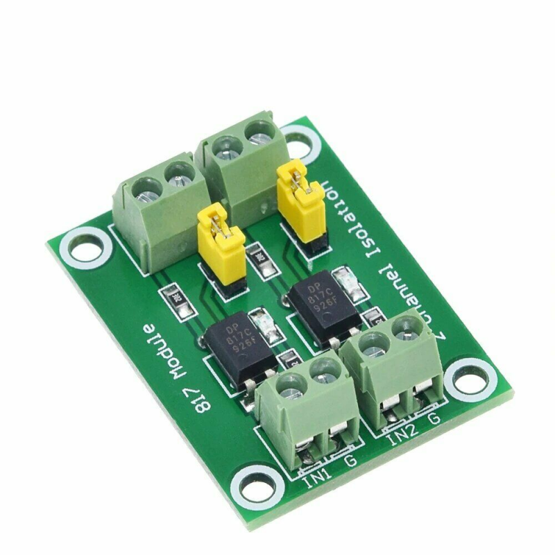 2-Channel Optoisolator Splitter Pc817 for Arduino Optoisolator Optocoupler St