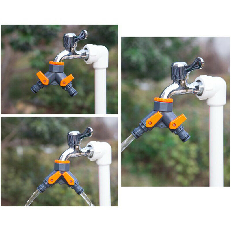 Quick Connector Y Shape Water Tap Splitter Irrigation Agriculture Connect.l8