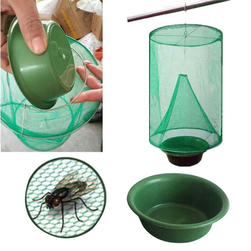 Hanging Flycatcher Folding Fly Trap Mosquito Trap Top Catcher Fly Wasp InseS.DD