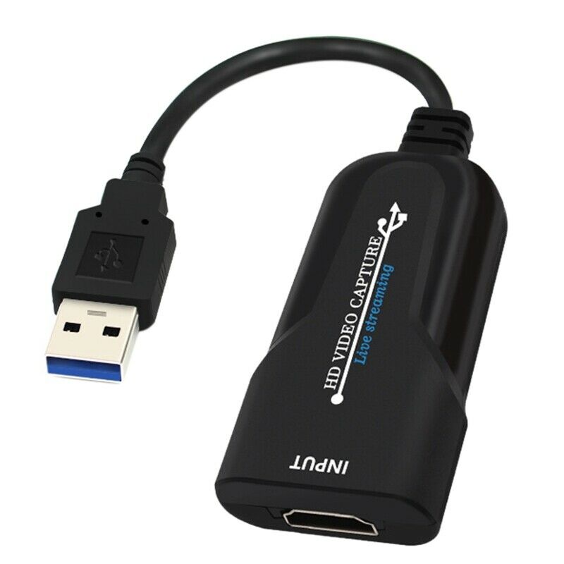 Portable USB 2.0 MI Game Capture Card 1080P Wideo Reliable Streaming Adapter fX7