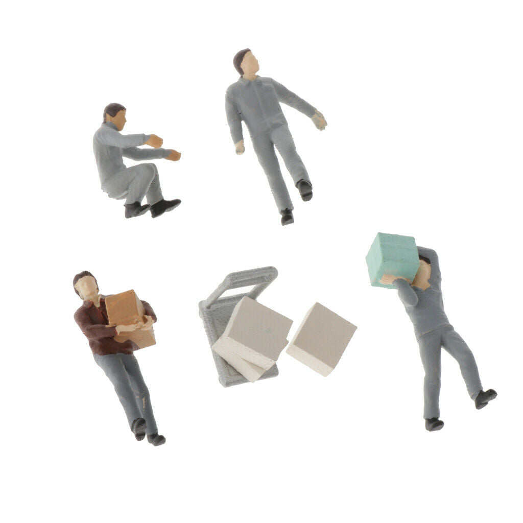 2pack RaceMedal 1/64 Porter Worker Collections Scene For Siku Greenlight