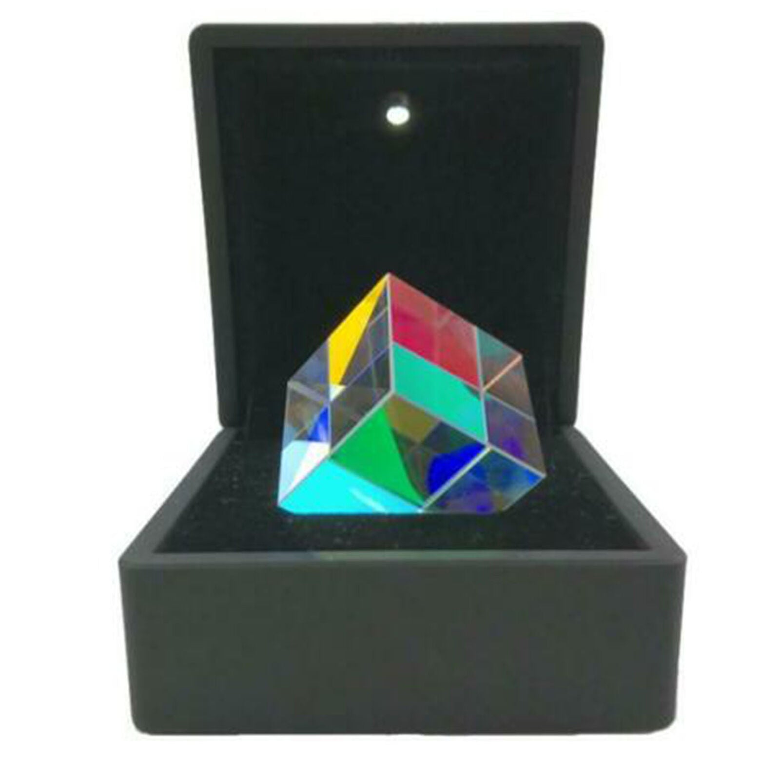 optical glass defective x-cube prism cross dichroic rgb splitter for teaching