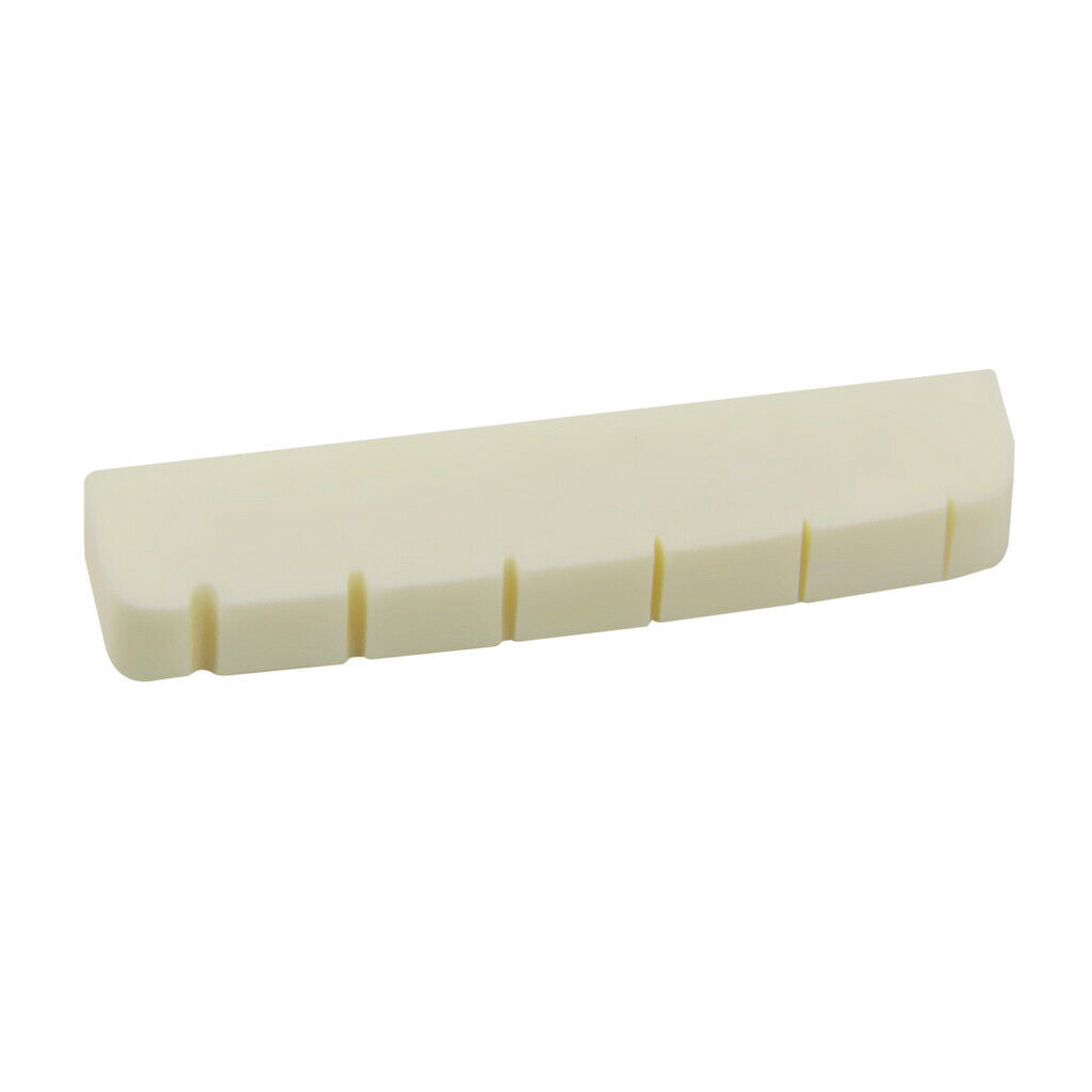 8 lot 43mm Bridge Bone Nut for Guitars Instrumental Part Replacement Set
