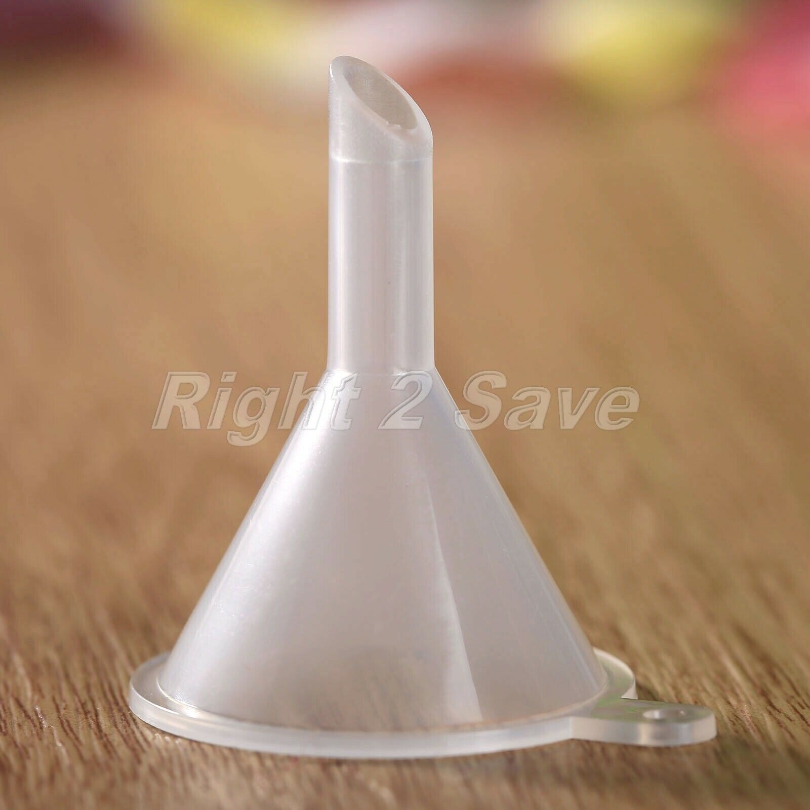 10Pcs Household Perfume Diffuser Bottle Oil Funnels Clear Plastic Bottle Funnel