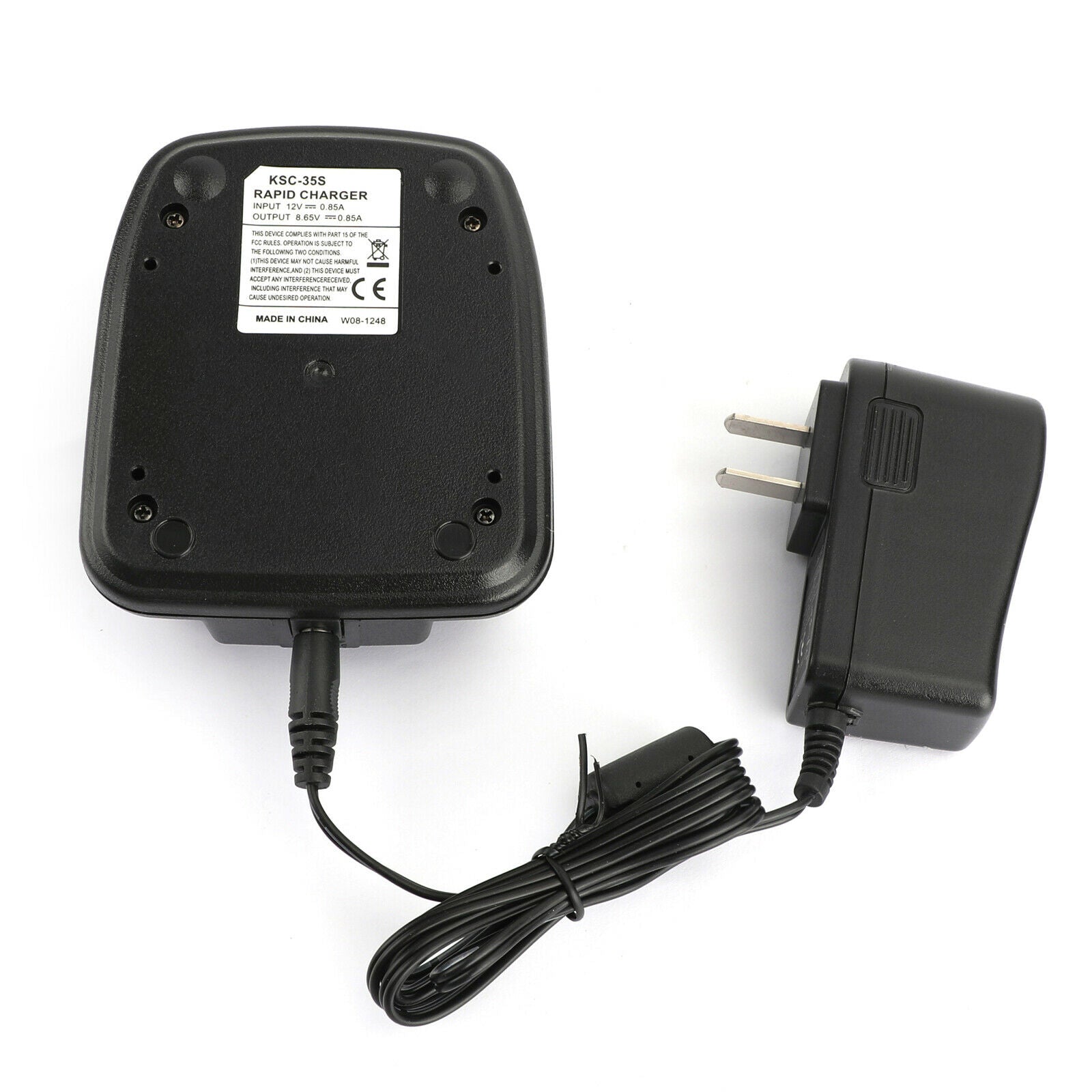 KSC-35S Desktop Rapid Charger Fit for Kenwood KNB-45L TK3400 TK2400 TK2402 AT6