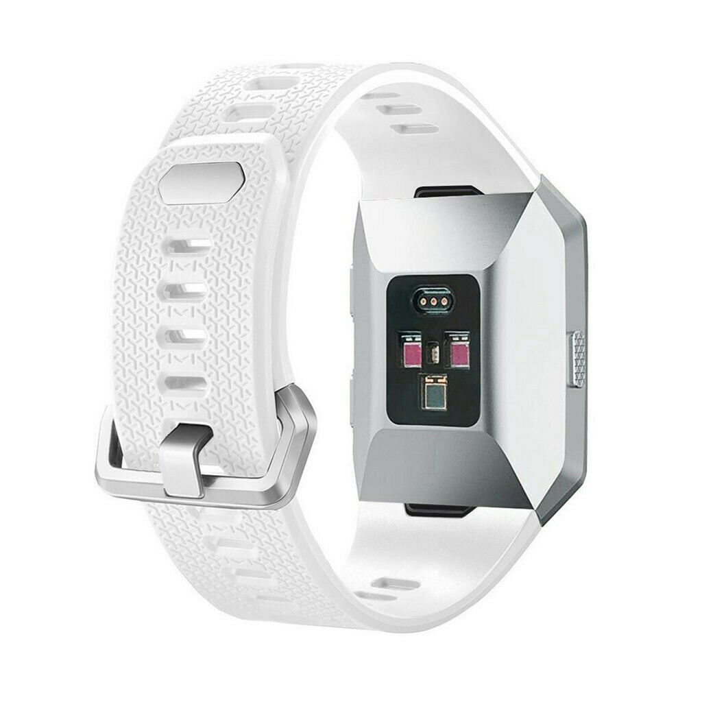 Replacement Bands for Ionic,Silicone Smart Watch Band Strap/Bracelet S White