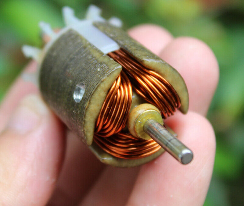 DC 6V 545high-power DC motor forward and reverse high speed with cooling fan