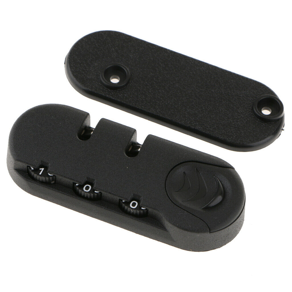 3 Digit Combination Padlock Luggage Suitcase Travel Bag Code Lock DS-004A