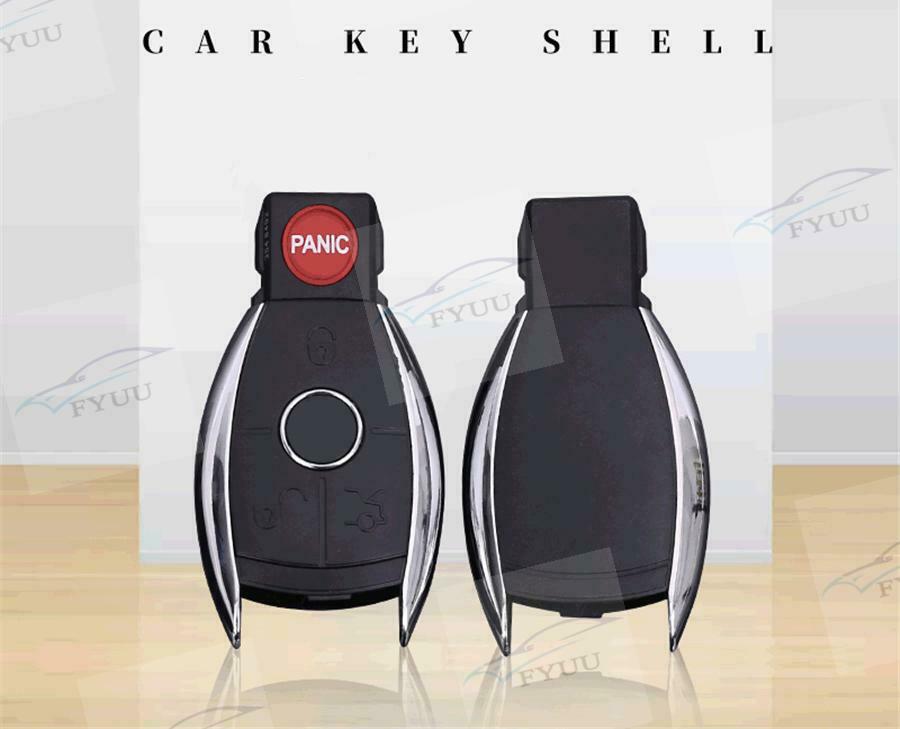 New 4 Buttons Smart Key Case Shell Fob For Mercedes Benz C E R CL GL SL CLK SLK
