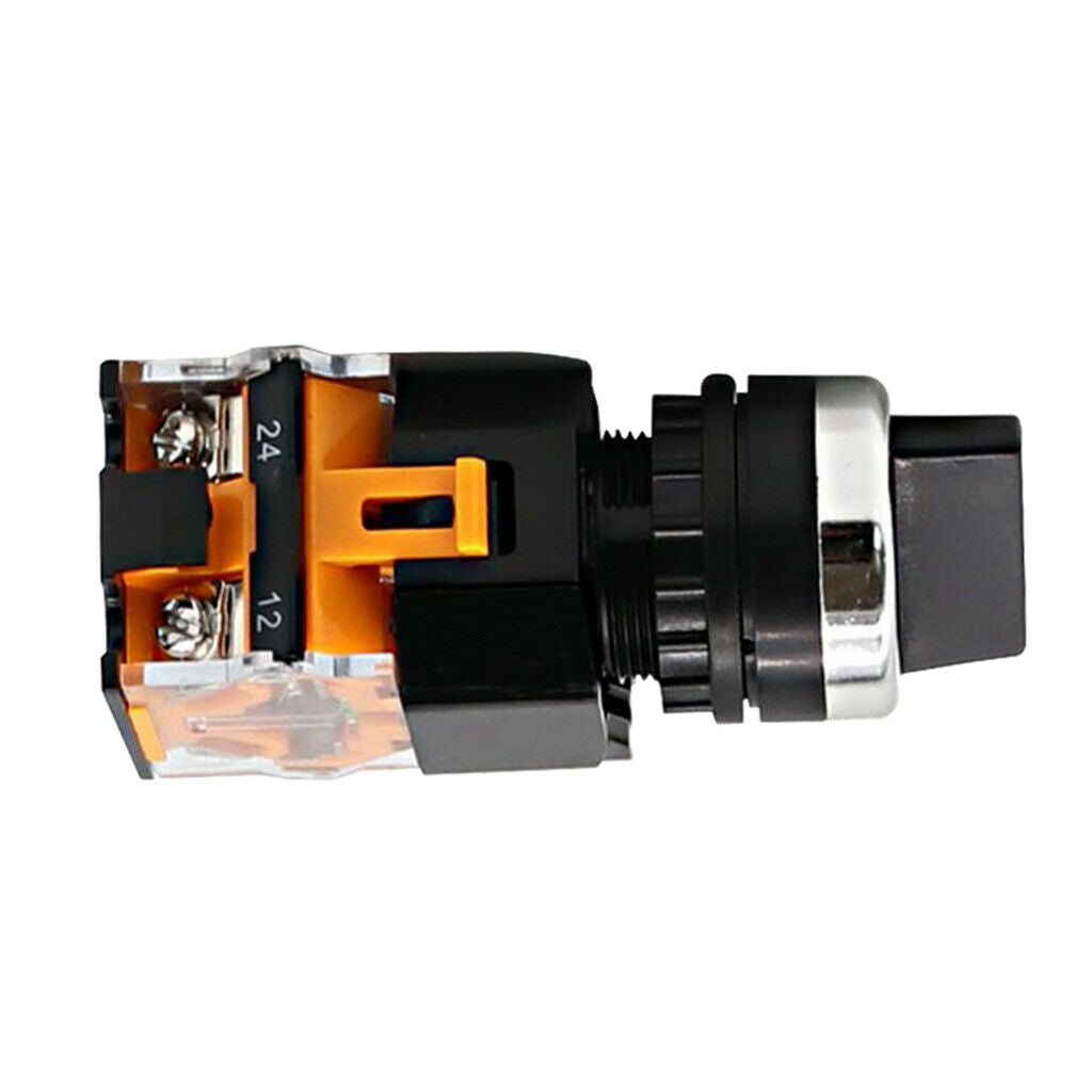 22mm Rotary Switch Two Lock Button Switches