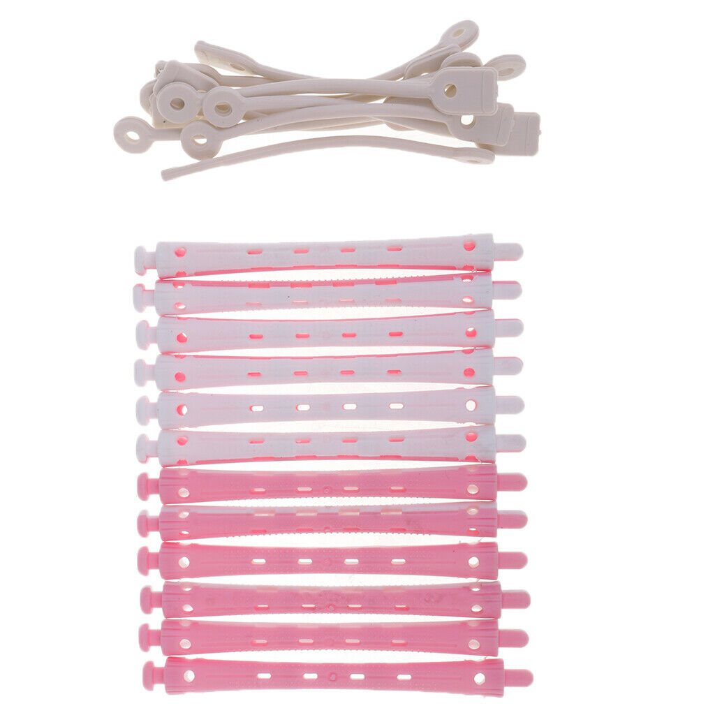 24pcs Hair Perm Rods Perm Roller DIY Hair Styling Hairdresser Accessories