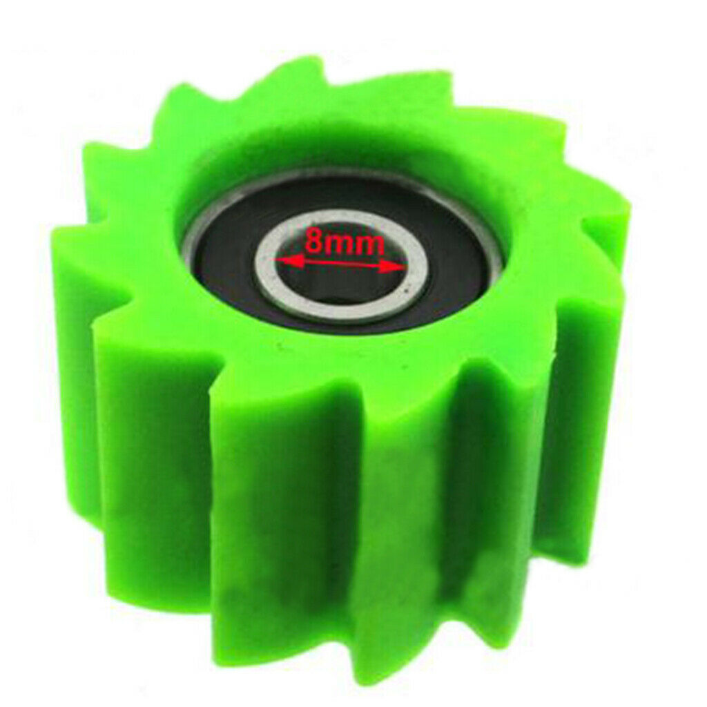 2pcs 8mm Chain Roller Motorcycle Chain Roller Slider for Kawasaki 2006-2016