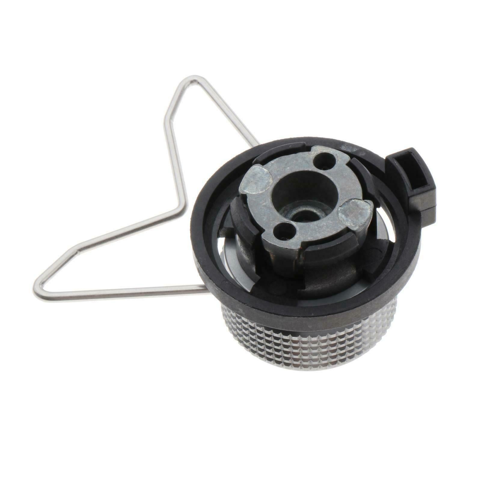 Outdoor Camping Stove Butane Metal Adapter Convert Fuel Canister for Long Tank
