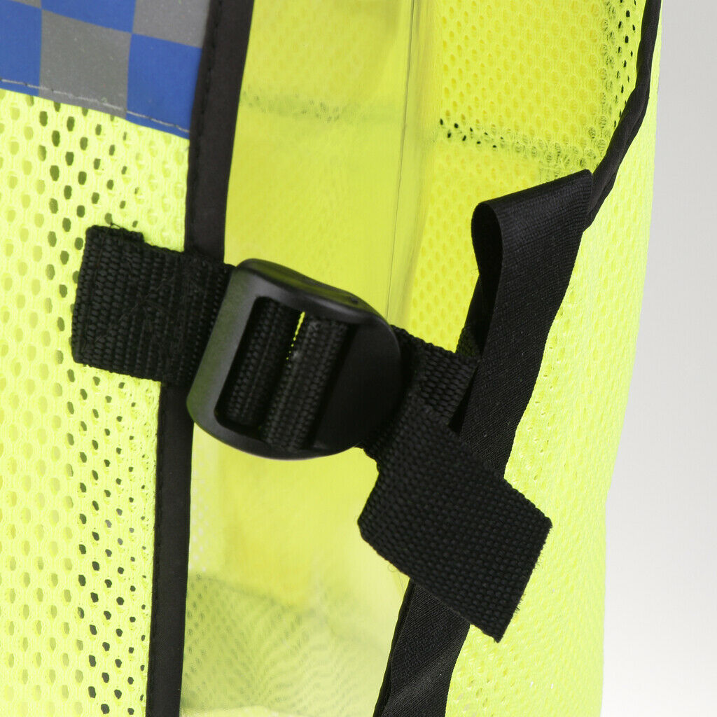 Men Women Safety Protection Vest Zipper Reflective Jacket Security Waistcoat